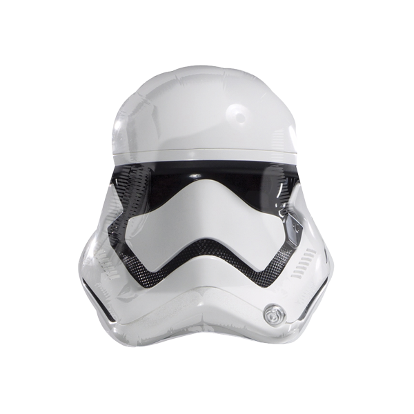 Folienballon - Figur Maske Storm Trooper - XL - 50 cm /...