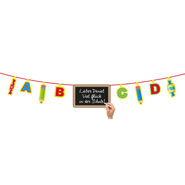 Flaggbanner - ABC - 4 m