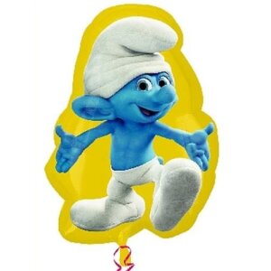 Folienballon - Figur Schlumpf Clumsy - XL - 43 x 64 cm /...