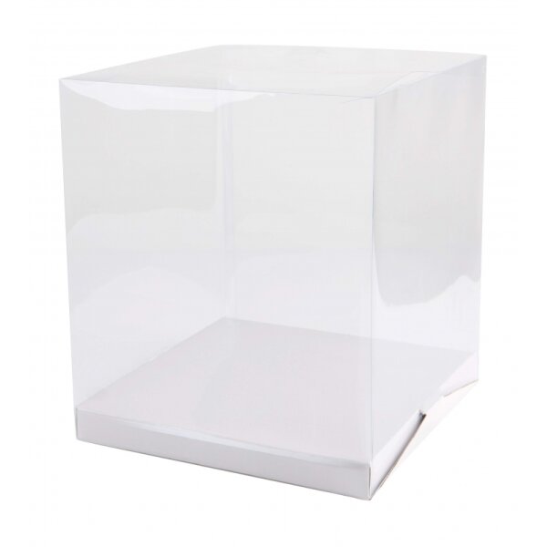 Dekobox - Transparent - XXL/40x40x40 cm