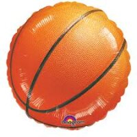 Folienballon - Figur Basketball - S - 45 cm / 0,02 m³