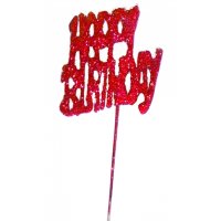 auf Draht - Happy Birthday - Rot