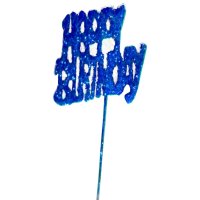 auf Draht - Happy Birthday - Blau