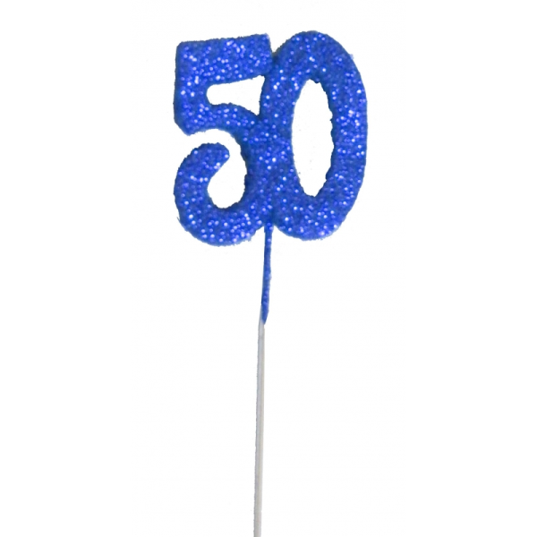 auf Draht - Zahl 50 - Blau
