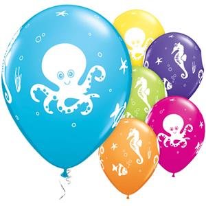 Latexballon - Motiv Sea Creature