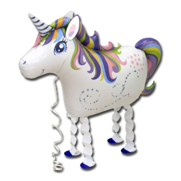 Folienballon - Airwalker Einhorn I - XL - 70cm/0,07m³