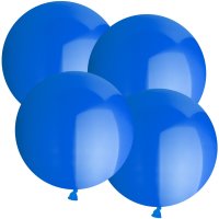 Latexballon Blau - XL/Latex - 50cm/0,06m³