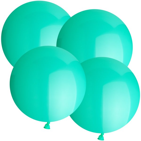 Latexballon Türkis - L/Latex - 50cm/0,06m³