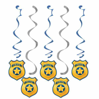 Hängedekor - Polizei-Party (5)