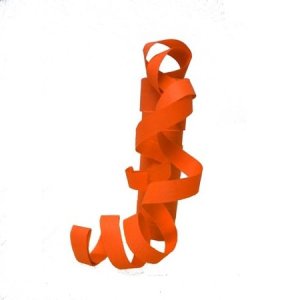 Luftschlangen - Papier - Orange