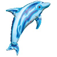 Ballon Delfin XL blau
