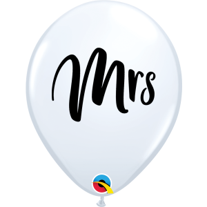 Latexballon - Motiv Mrs.