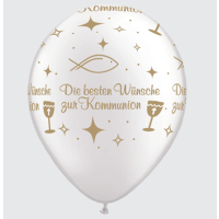 Motivballon Die besten Wünsche zur Kommunion