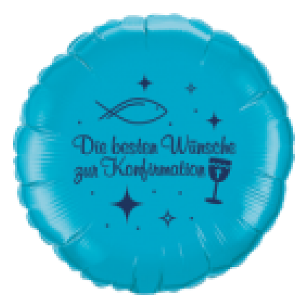 Folienballon - Motiv Die besten W&uuml;nsche zur...
