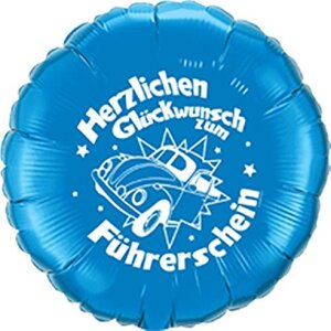 Folienballon - Motiv Herzlichen Gl&uuml;ckwunsch zum...
