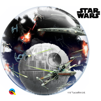 Double Bubble Ballon - Motiv Star Wars Todesstern - XL - 56cm/0,04m³