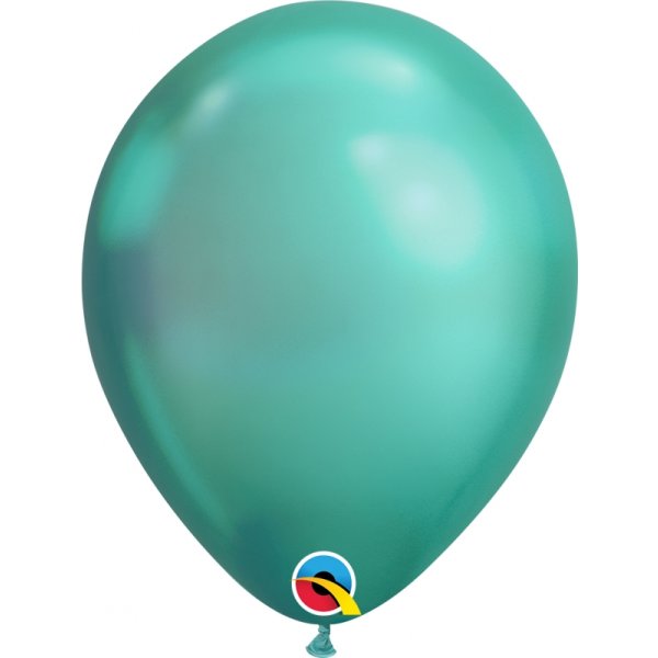 Latexballon Grün Chrome - S/Latex - 30cm/0,02m³
