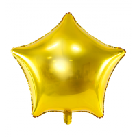 Ballon Stern gold - S/Folie - 45cm/0,02m³