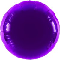 Ballon Rund lila - S/Folie - 45cm/0,02m³