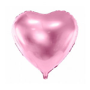 Folienballon - Herz Rosa - S - 45 cm / 0,02 m³