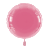 Ballon Rund bubble pink - S/Folie - 45cm/0,02m³