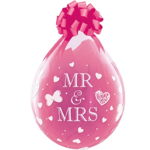 Geschenkballon - Standing Hochzeit I
