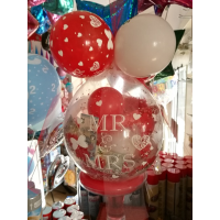 Geschenkballon - Standing Hochzeit I