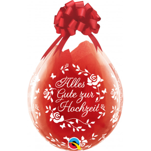Latexballon - Verpackungsballon Alles Gute Zur Hochzeit -...