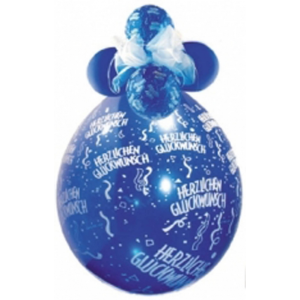 Latexballon - Verpackungsballon Herzlichen...