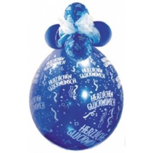 Verpackungsballon Herzlichen Gl&uuml;ckwunsch