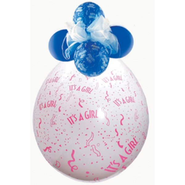 Verpackungsballon Its a Girl 