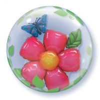 Ballon Leaver Flowers - XL/Double Bubble - 56cm/0,04m³