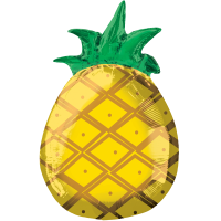 Folienballon - Figur Tropical Ananas - XS - 0,50 cm - 0,03 m³