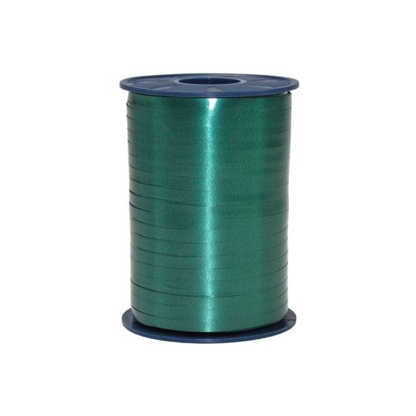 Kräuselband - Präsentband - Tannengrün, 5mm x 500m