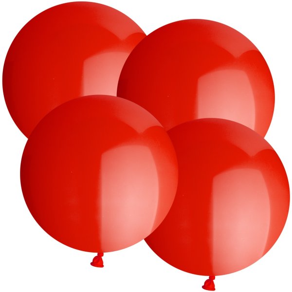 Latexballon Rot - XL/Latex - 50cm/0,06m³