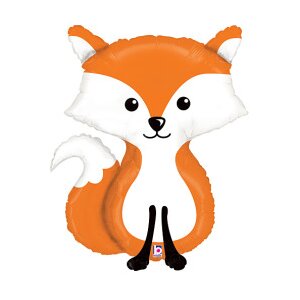 Folienballon - Figur Fuchs - XL - 76 cm / 0,07 m³