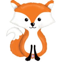 Folienballon - Figur Fuchs - XL - 76 cm / 0,07 m&sup3;
