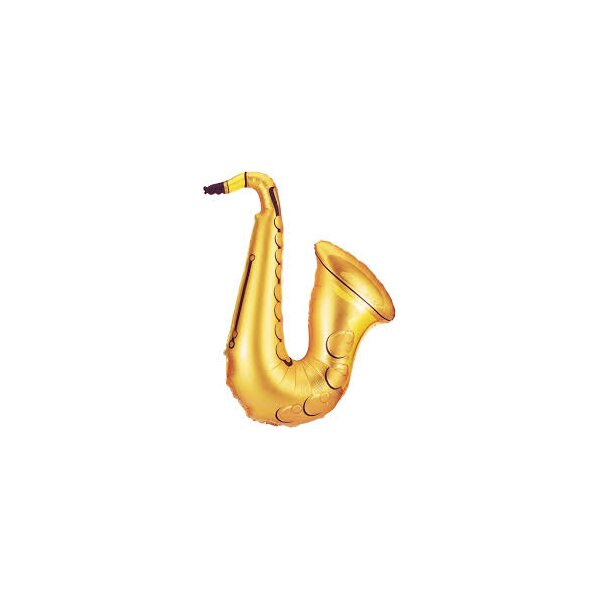 Folienballon - Figur Saxophon - XL - 89 cm / 0,07 m³