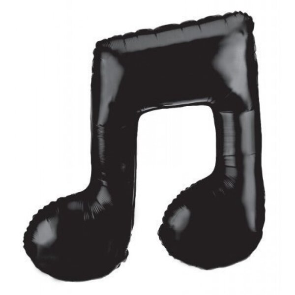Folienballon - Figur Note - XXL - 102 cm / 0,10 m³