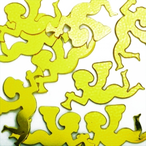 Flitterbox - Engel - gold - Weihnachten, ca. 15g
