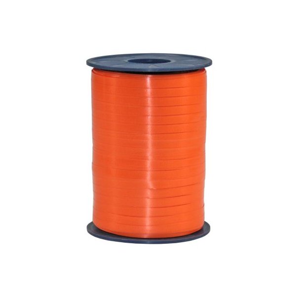 Kräuselband - Präsentband - Orange,  5mmx500m