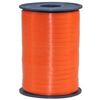 Kräuselband - Präsentband - Orange,  5mmx500m