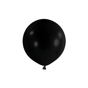 Latexballon - Schwarz - XXL - 80cm/0,40,m³