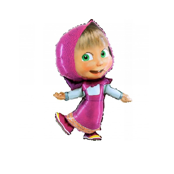 Folienballon - Figur Masha - XXL - 104 cm / 0,10 m³