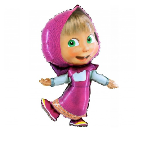 Folienballon - Figur Masha - XXL - 104 cm / 0,10 m³
