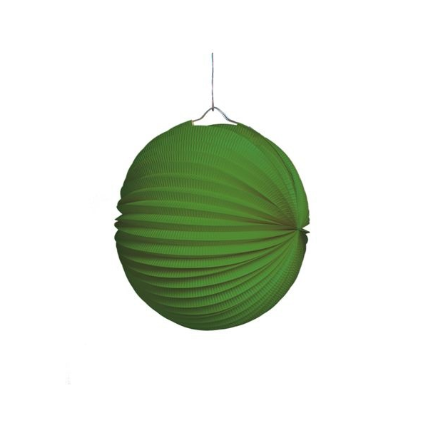 Lampion - grün - 25 cm