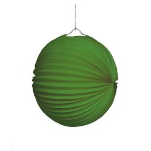 Lampion, grün, 25cm