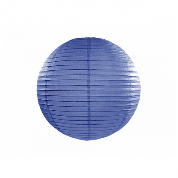 Lampion - blau - 25 cm