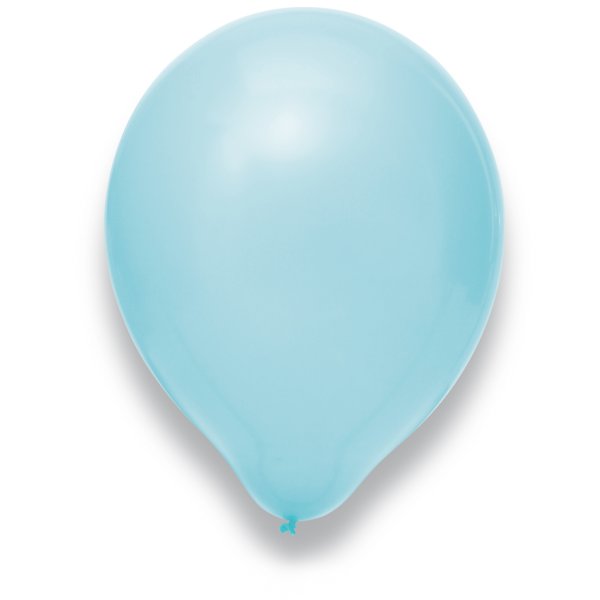 Latexballon Babyblau  - S/Latex - 31cm/0,02m³