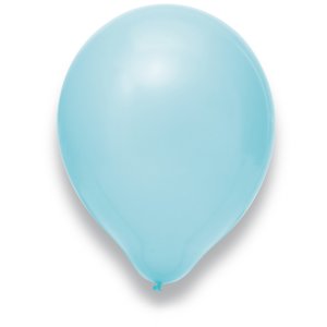 Latexballon - Babyblau  - S/Latex - 31cm/0,02m³